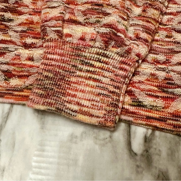 Vtg Camela Pink Wool Blend Button Down Cardigan Sz 36 English Countryside Granny - Picture 7 of 12